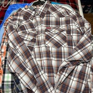 Wrangler Pearl Snap XXL